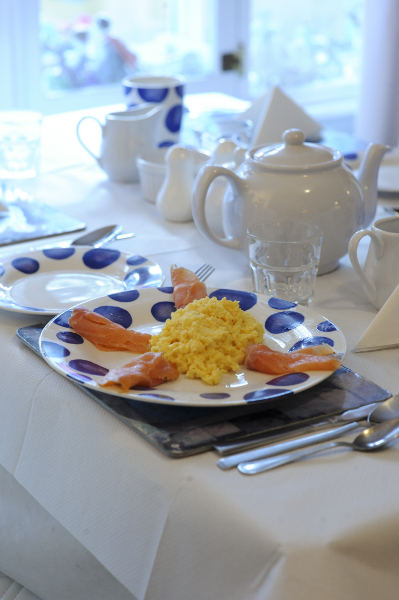 Smoked Salmon and Scrambled Eggs